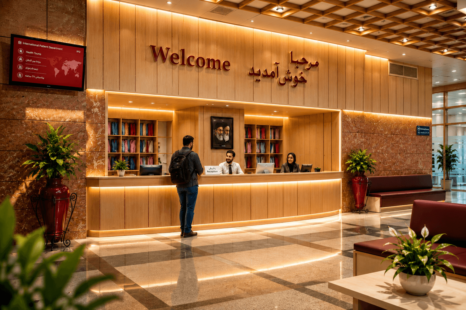 دپارتمان بیماران بین الملل IPD